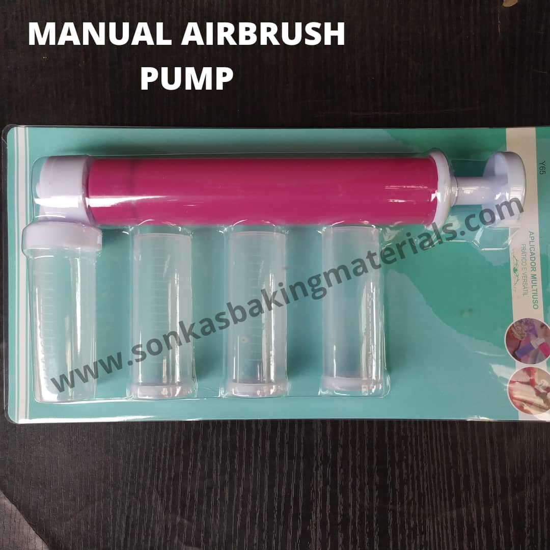 Manual Airbrush Pump Sonkas Business Baking Materials